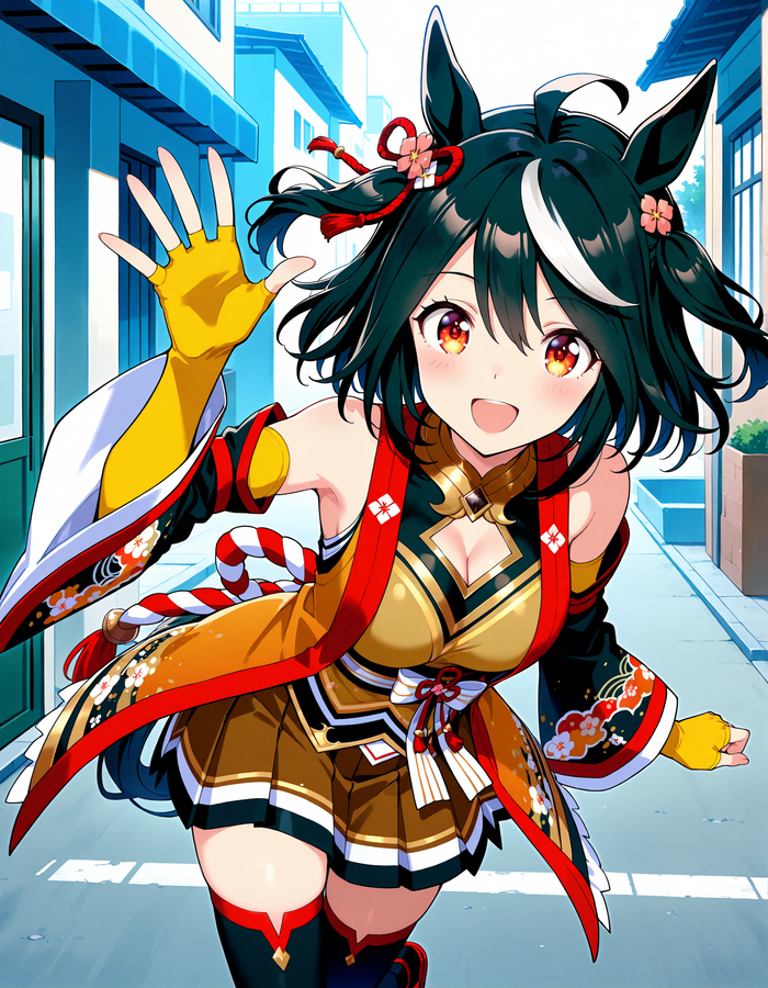 Look at my horse, my horse is amazing! Kitasan Black, Uma Musume Pretty Derby, , Anime Art,  ,  , Stable Diffusion, 