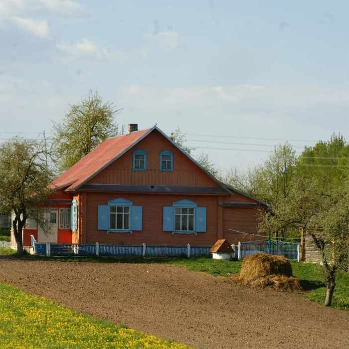 Белорусская деревня: дом с историей, ухоженный огород и природная тишина — для тех, кто ищет спокойствие и землю под посадки.