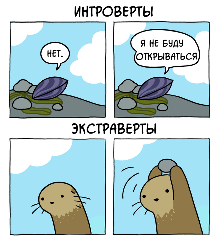 Интроверты и экстраверты