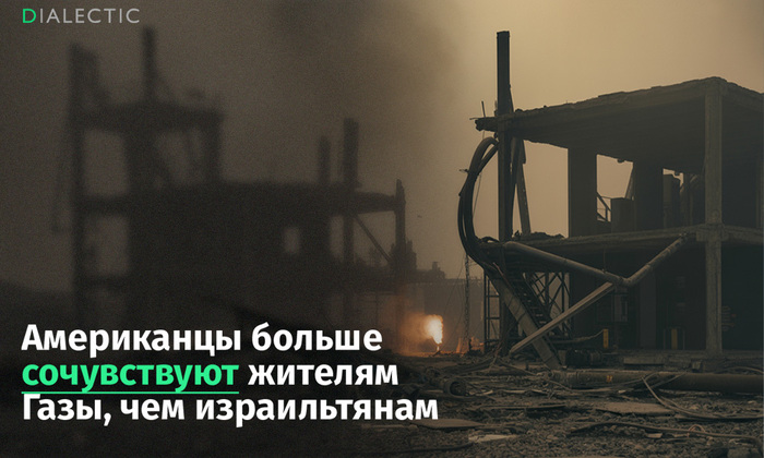 Американцы больше сочувствуют палестинцам, чем израильтянам