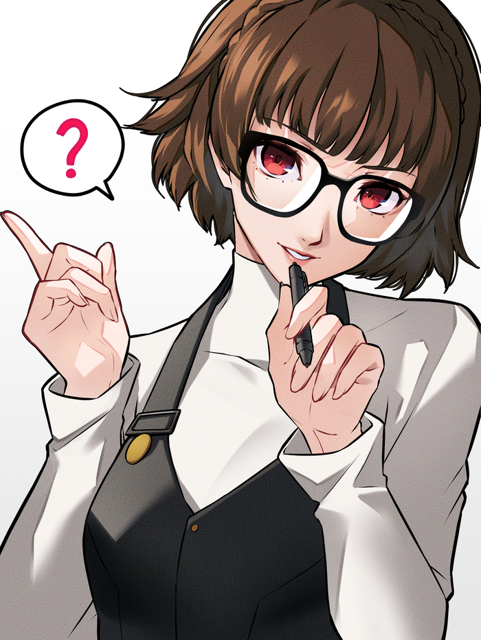  Anime Art, , , Persona, Persona 5, Niijima Makoto