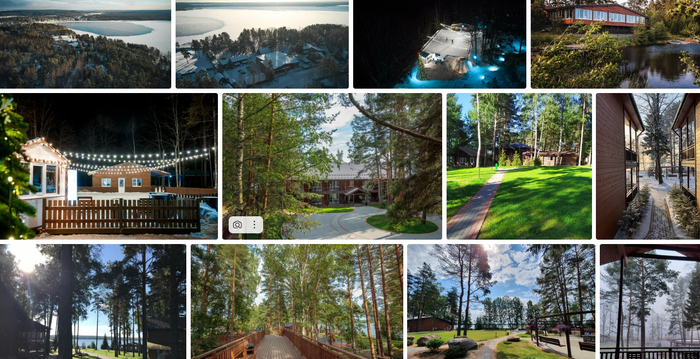 Загородный клуб «Жемчужина» - скриншот сайта ЯндексПутешествия