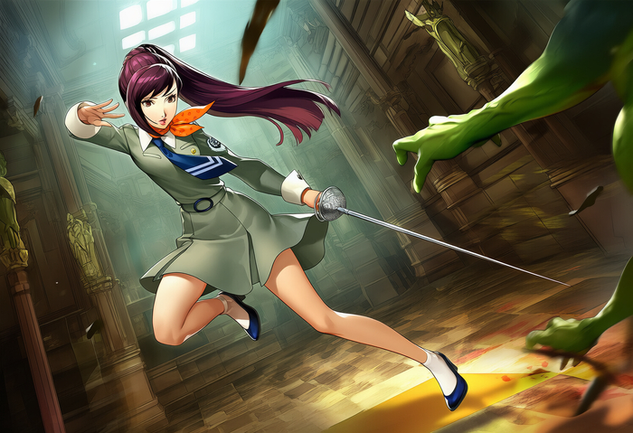   , , Anime Art, Persona, Persona 2, Persona 3, Persona 4, Persona 5, Naoto Shirogane, Kujikawa Rise, Chie Satonaka, Amagi Yukiko, Ann Takamaki, Niijima Makoto, Sakura Futaba, Okumura Haru, Kasumi Yoshizawa, Takeba Yukari,  ,  , 