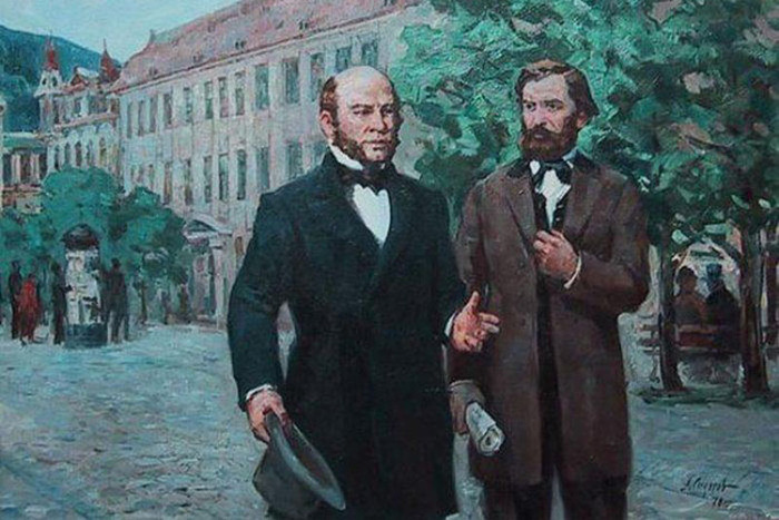 Пирогов в Гейдельберге.