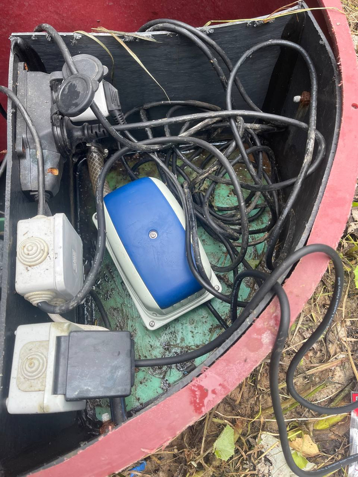 Новый насос в септике