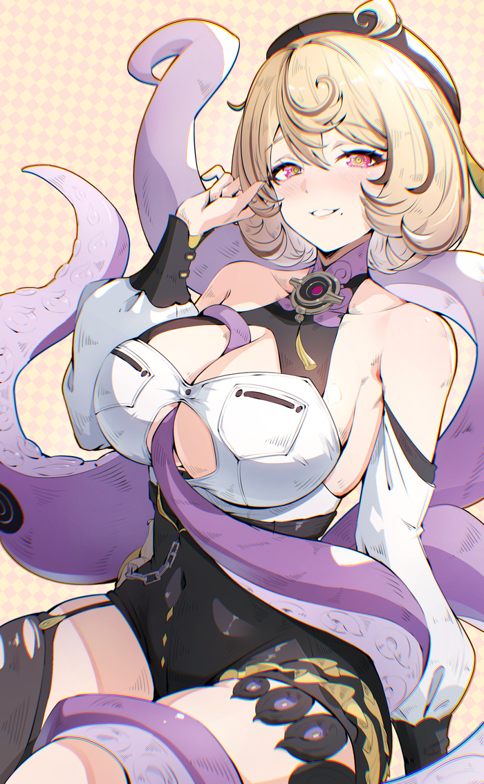 Yidhari , Anime Art, Zenless Zone Zero, Yidhari (zzz), 