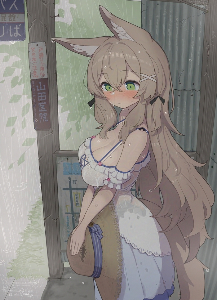 Original Character #014 , Anime Art, Original Character, , Animal Ears, ,  , , , , 