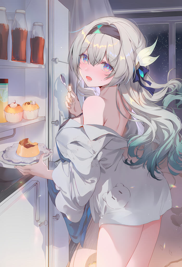    Anime Art, Pixiv, , Honkai: Star Rail, Firefly (Honkai: Star Rail),  ,  