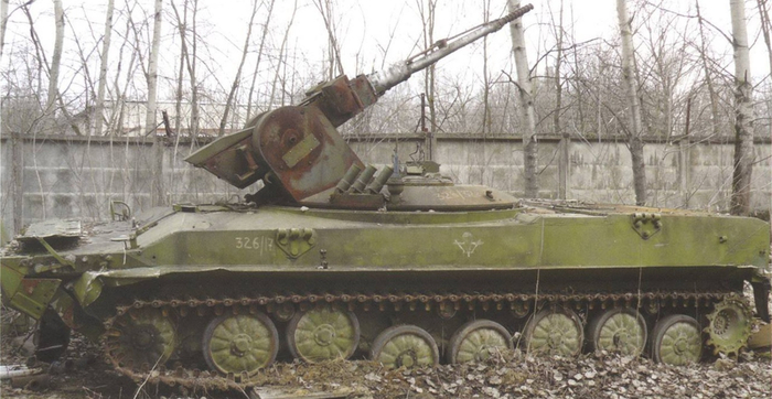 БМПТ на базе опытного легкого танка Объект 934