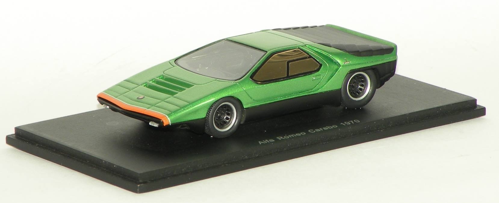 Miniature Spark Alfa Romeo Carabo 1970 – Échelle 1/43, Modèle S0619 (occasion)