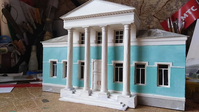 От эскиза до готового здания Кросспостинг, Pikabu Publish Bot, Моделизм, Масштабная модель, Хобби, Длиннопост