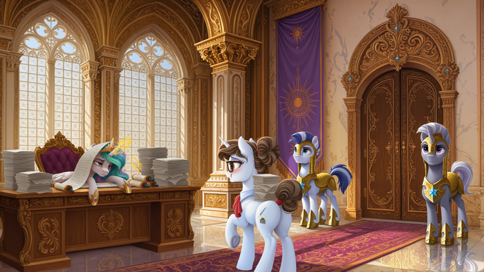   ... My Little Pony, ,  , Original Character, Princess Celestia, Raven Inkwell