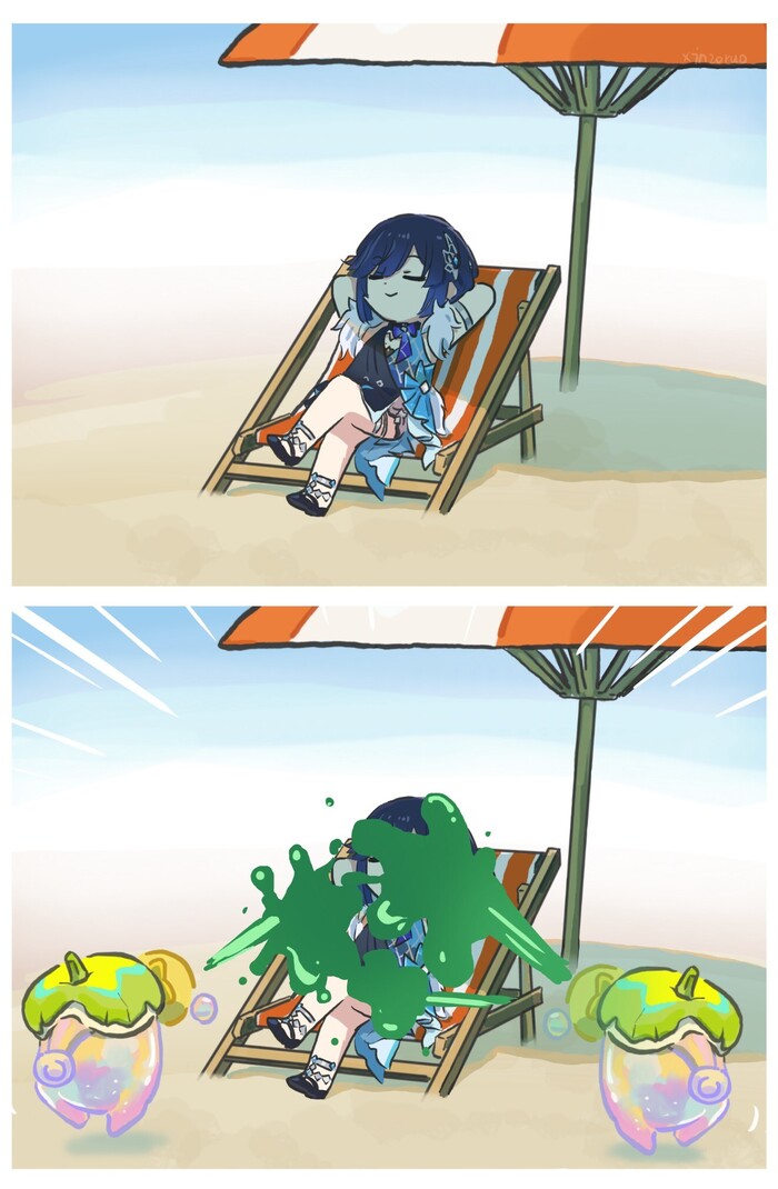  Genshin Impact, , Anime Art, , Xinzoruo, Yelan (Genshin Impact), Shenhe (Genshin Impact), , , Nefer (Genshin Impact)