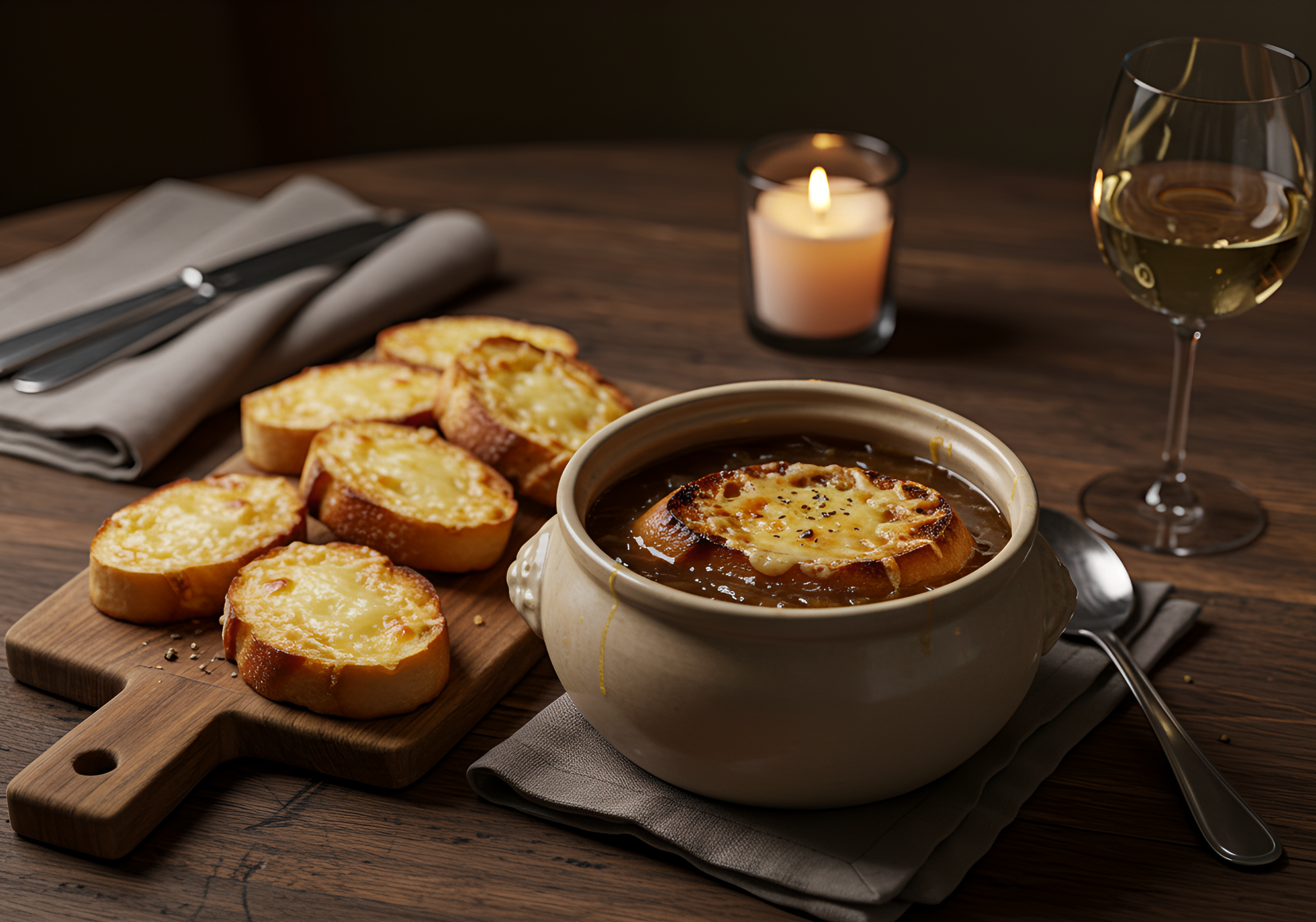 Французский луковый суп