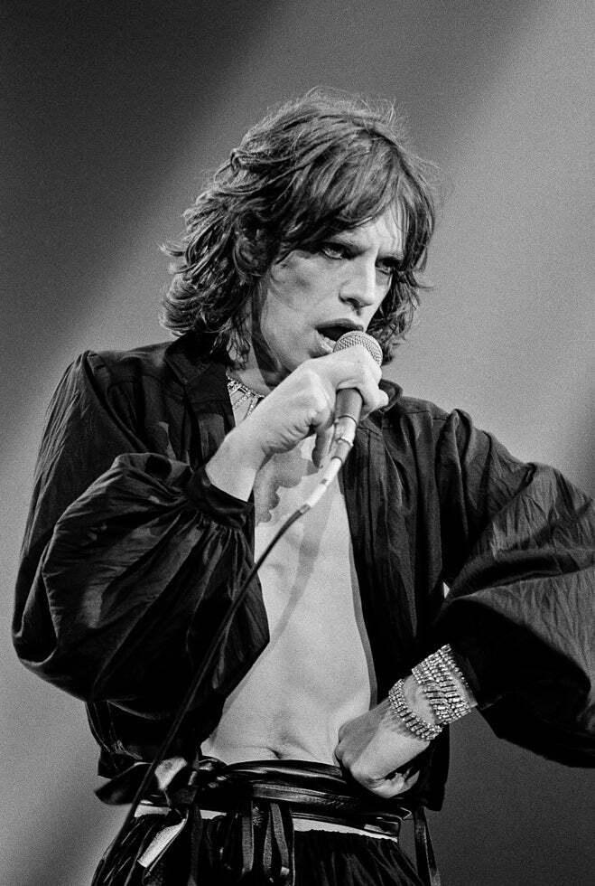 Мик Джеггер, 1975.