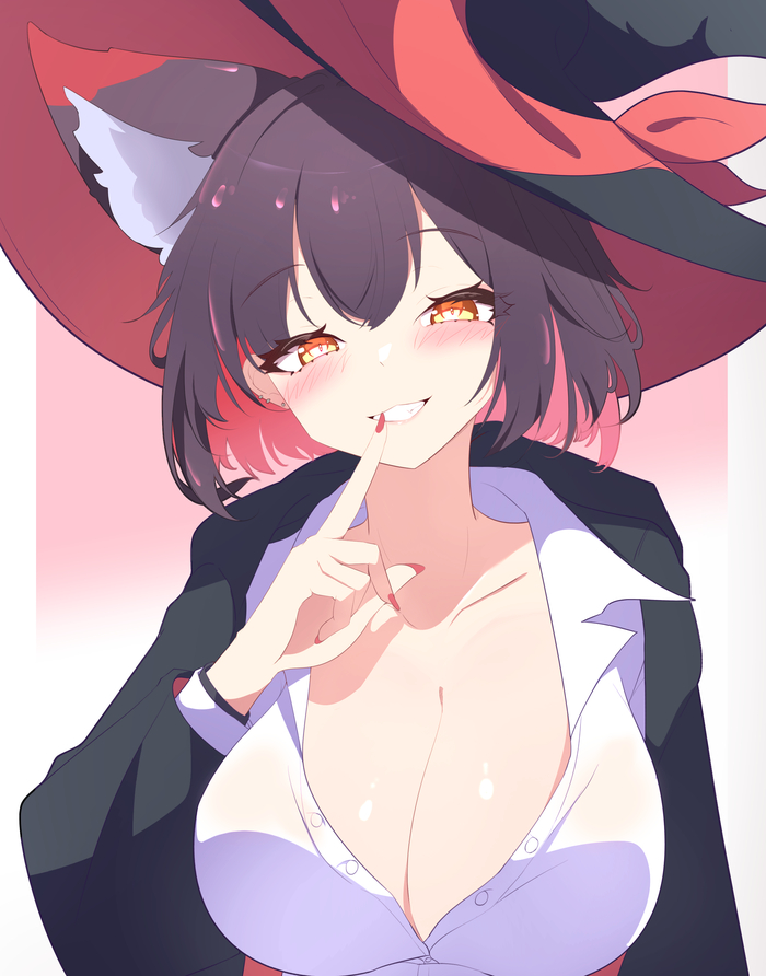 Wa Wa Anime Art, , Blue Archive, Kosaka Wakamo, Animal Ears, 