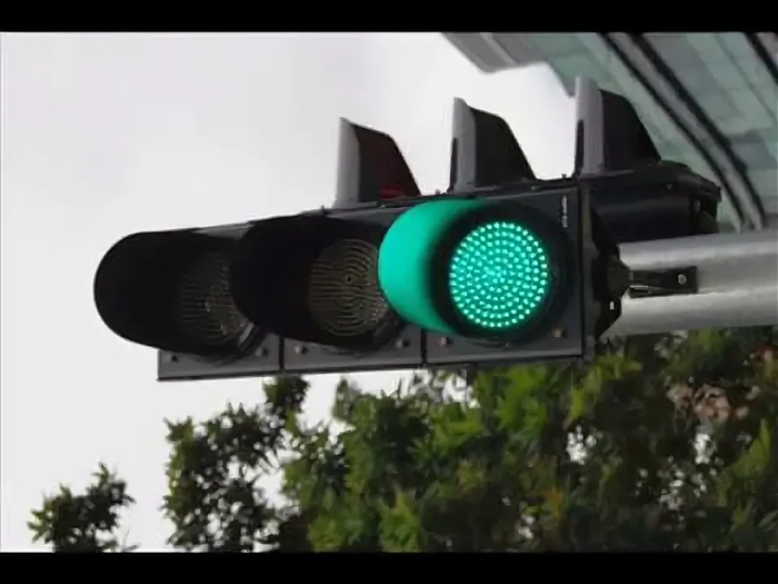 Светофор в США