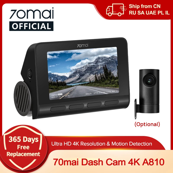    : 70mai 4K A810 Ultra HD GPS ADAS 150 FOV HDR, DDPAI Z50 4K  VIOFO A229 Plus , AliExpress, , , , , , , , 