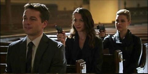 Погоня дронов и взрыв в конце