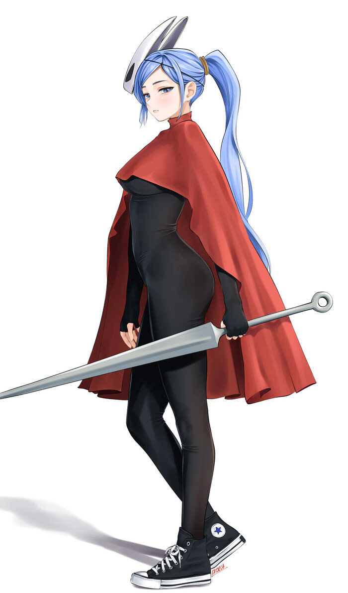  , , Anime Art, Chaesu, Minah, Hornet, Hollow Knight, , 