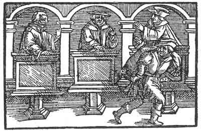 Рис. 23.Три проповедника и вор