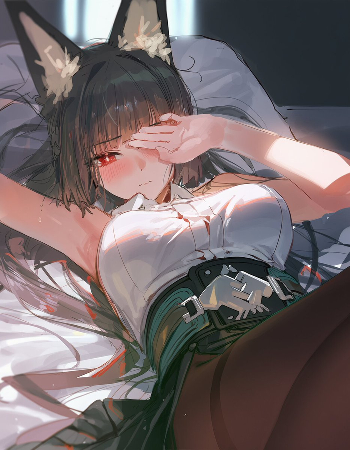  Zenless Zone Zero, Hoshimi Miyabi (zzz), , , , , Anime Art, Animal Ears,  ,  