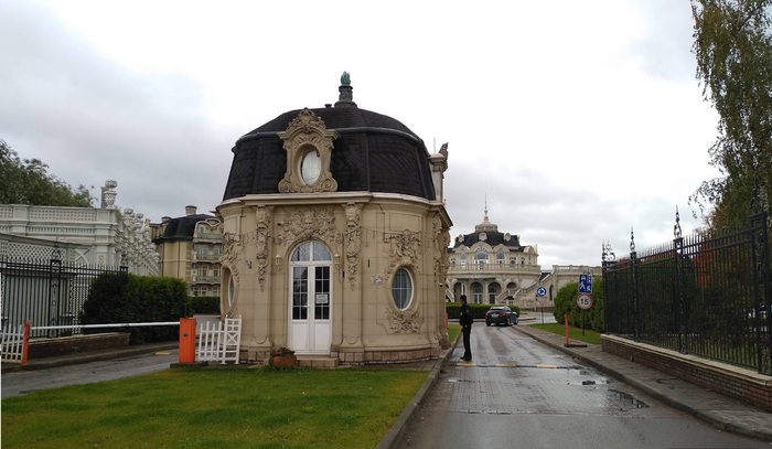 Въезд за КПП