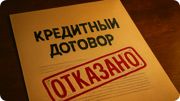 Среди причин отказа в кредите -- непогашенные штрафы, открытые исполнительные производства, плохой рейтинг.
