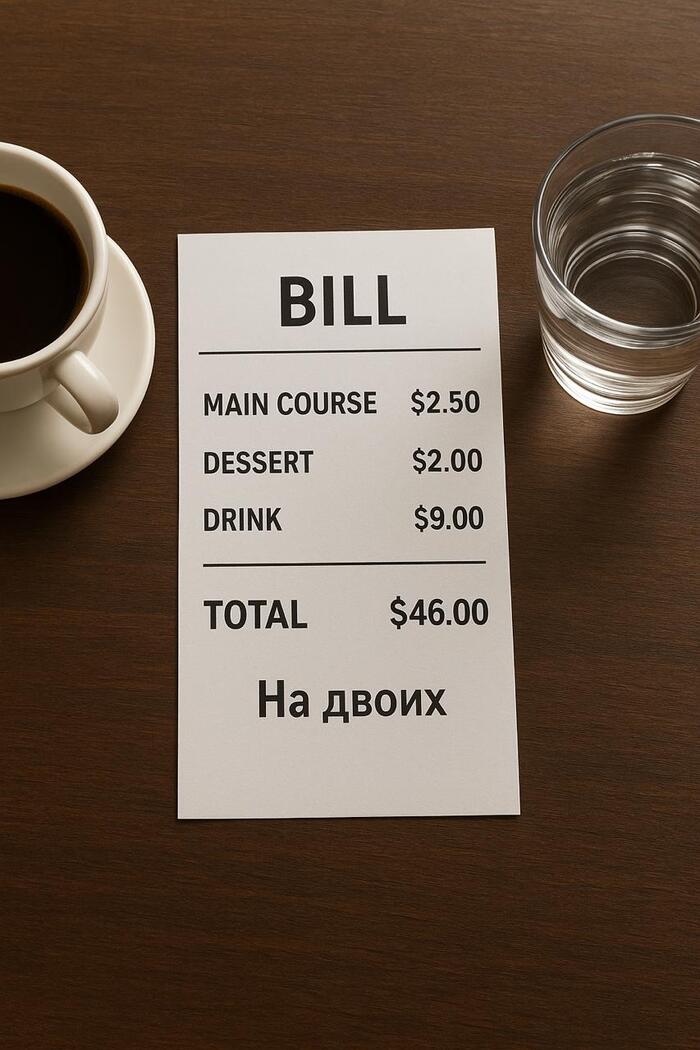    50/50.        ?