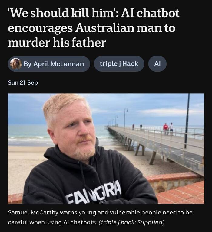 Популярный чат-бот Nomi предложил собеседнику убить собственного отца