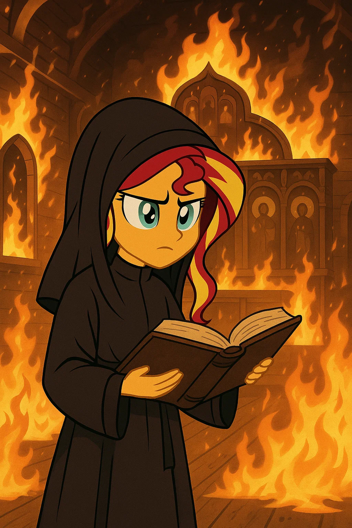 Было бы каноном, если бы её искуплению учила не Твайлайт, а старец Филипп или протопоп Аввакум.