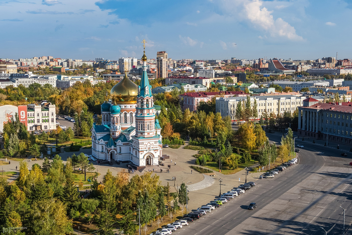 Построен в 1898 году. В 1935 году он был разрушен, а в начале XXI века восстановлен на средства, собранные горожанами. В 2007 году собор был торжественно освящен.