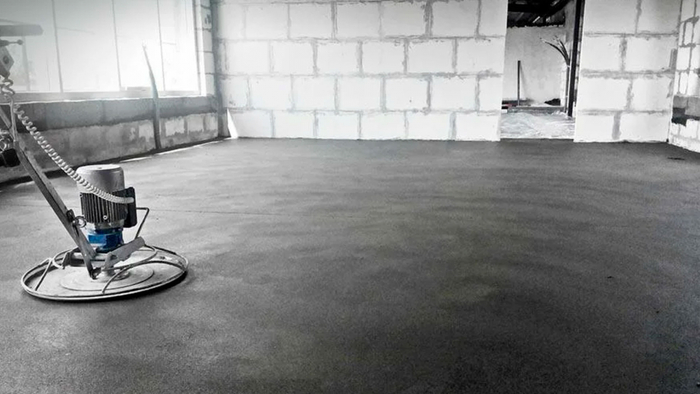 Полусухая стяжка