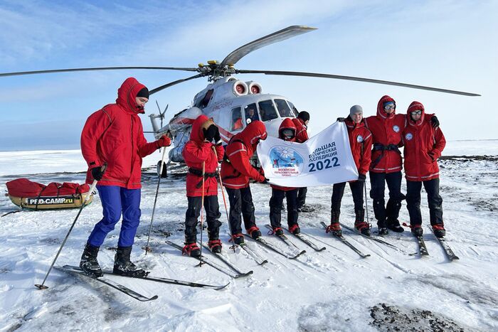 я в командирских штанах, начало маршрута.