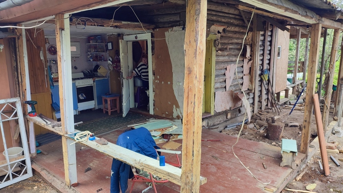 Бабушка в шоке.