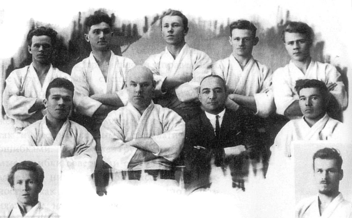 Выпуск инструкторов по дзюдо 1927 г.