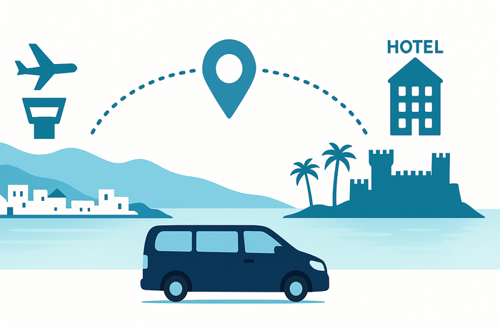 Трансфер аэропорт Бодрум отель