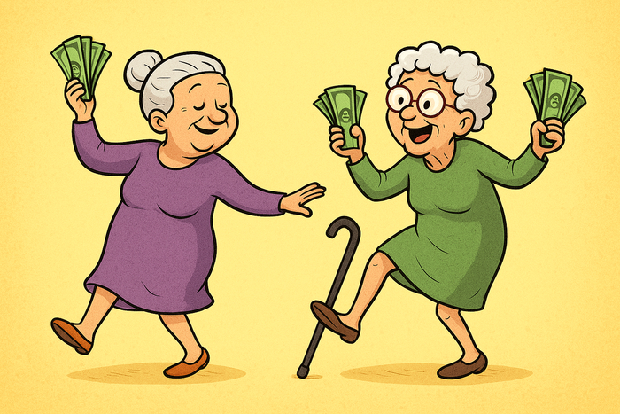 В 70 лет жизнь только начинается - с повышенной надбавкой…