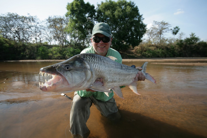 Как будто собаку скрестили с карасём!