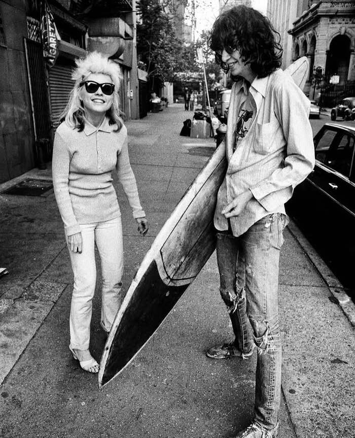 Дебби Харри и Джоуи Рамон. Нью-Йорк, 1977.
