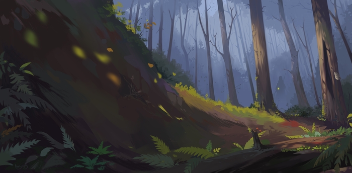 Еще один поход в лес, и не предвиденная ситуация в которую так не хотелось попадать.