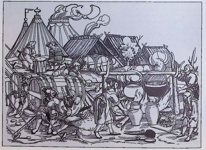 Эрхард Шён, „Осада Мюнстера“ (1535) 