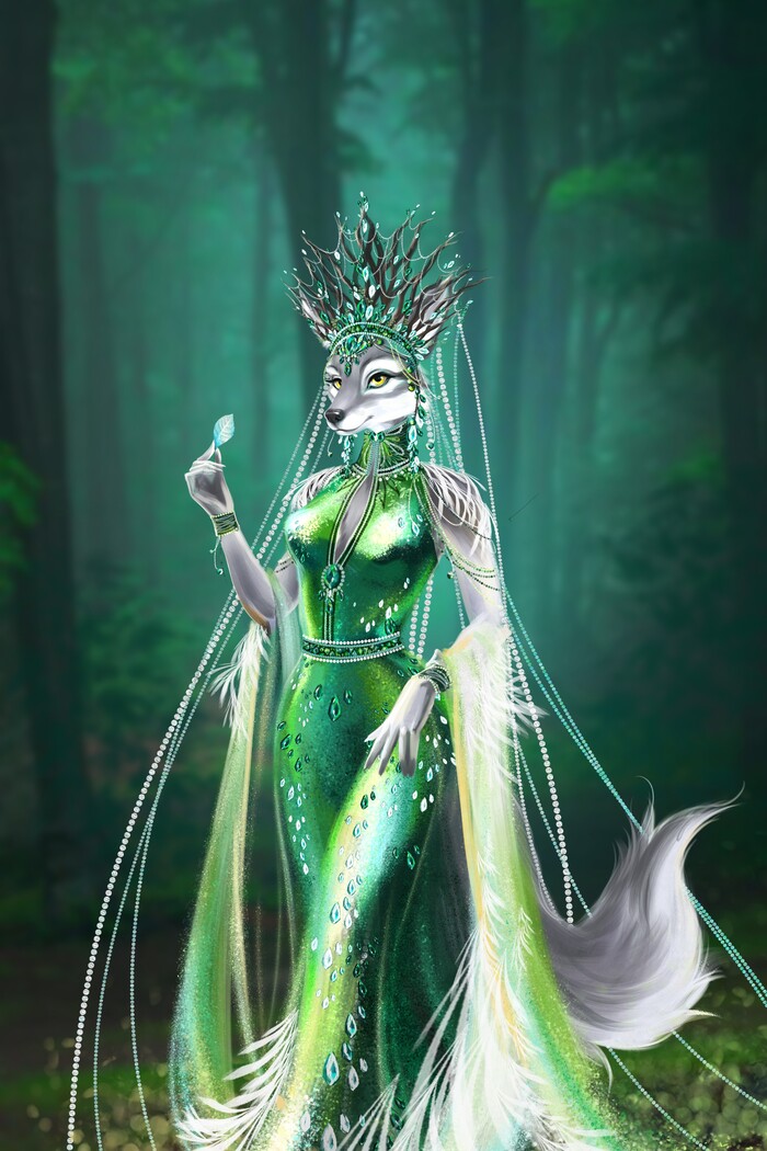 Inktober 2025: день третий " Корона "