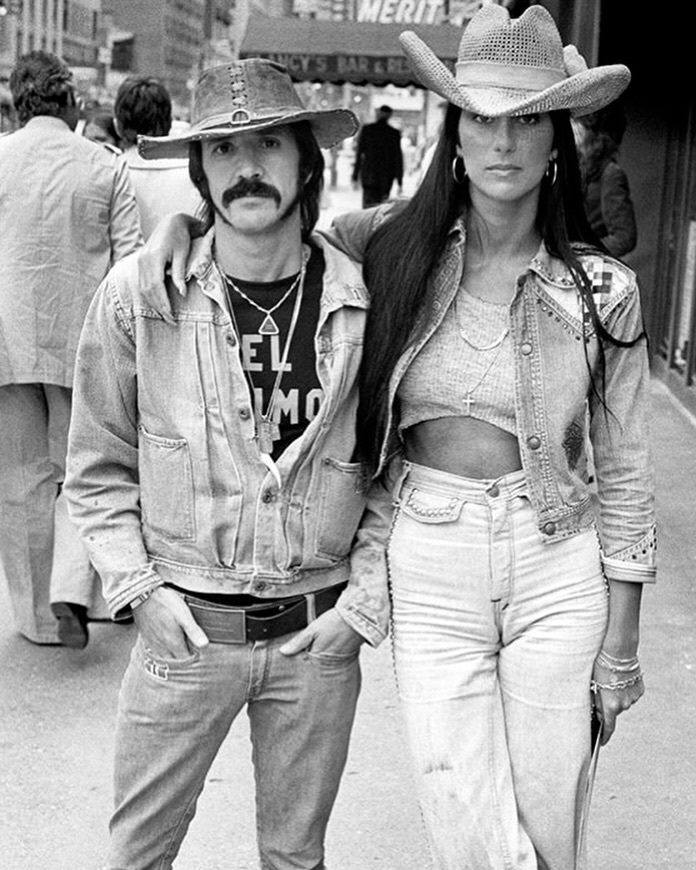 Sonny & Cher. Нью-Йорк, 1973.