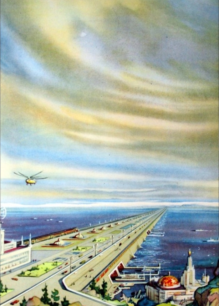 Ответ на пост «Проект строительство железной дороги Азия-Америка и туннеля через Берингов пролив»