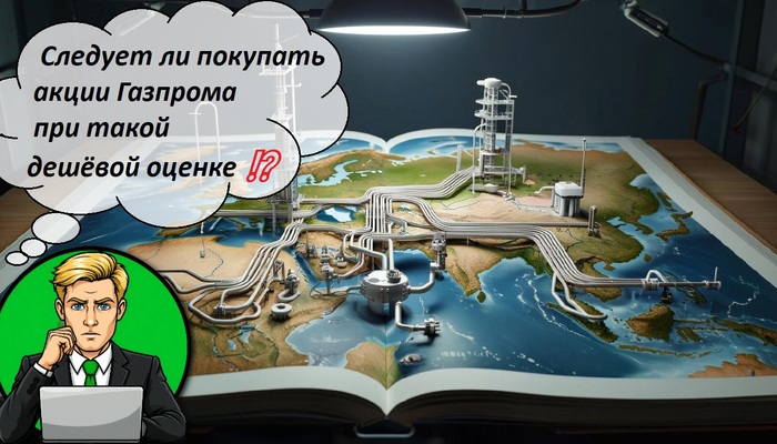 Следует ли покупать акции Газпрома при такой дешёвой оценке
