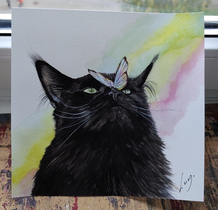 Котопортрет #89 Лёгкость котячьего бытия