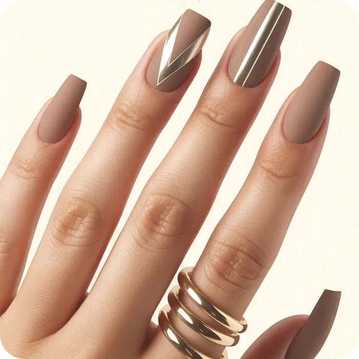 12 идей дизайна маникюра на осень 2025, которые придут на место надоевшего френча и сливочного масла