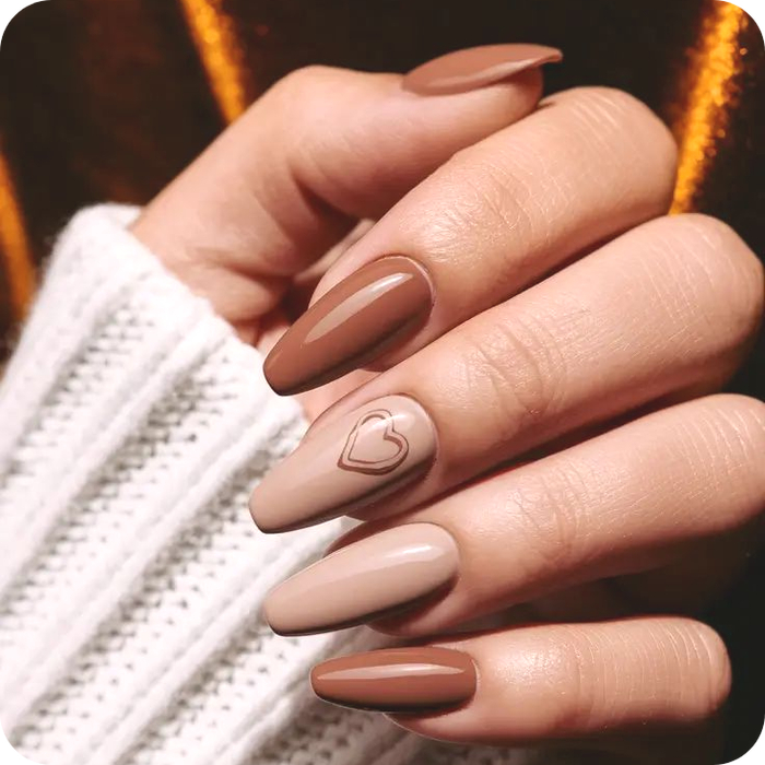 12 идей дизайна маникюра на осень 2025, которые придут на место надоевшего френча и сливочного масла