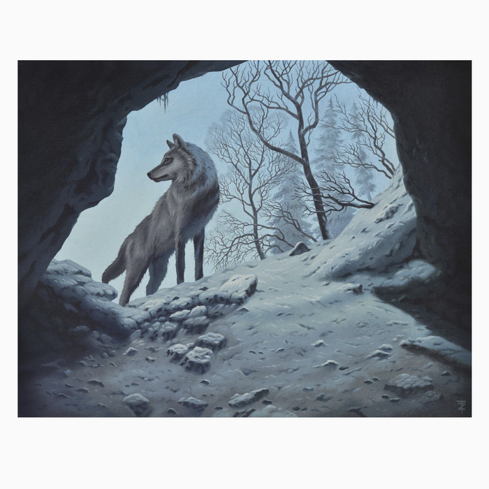 Этот волк знает твои секреты. Сюрреалистическая зима, от которой мурашки по коже